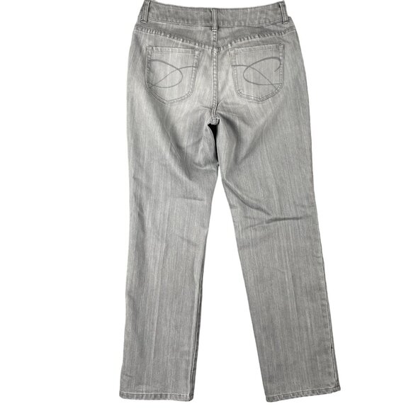 Chicos Jeans 1/M/8 Office Work Capsule Everyday Minimal Basic Comfy Classic Chic - Picture 7 of 15
